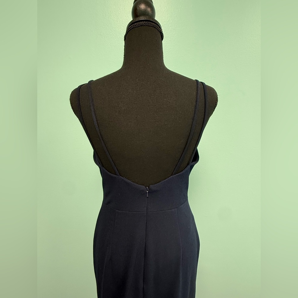 After six bridesmaids dress 6801 in midnight size s. - Picture 4 of 5